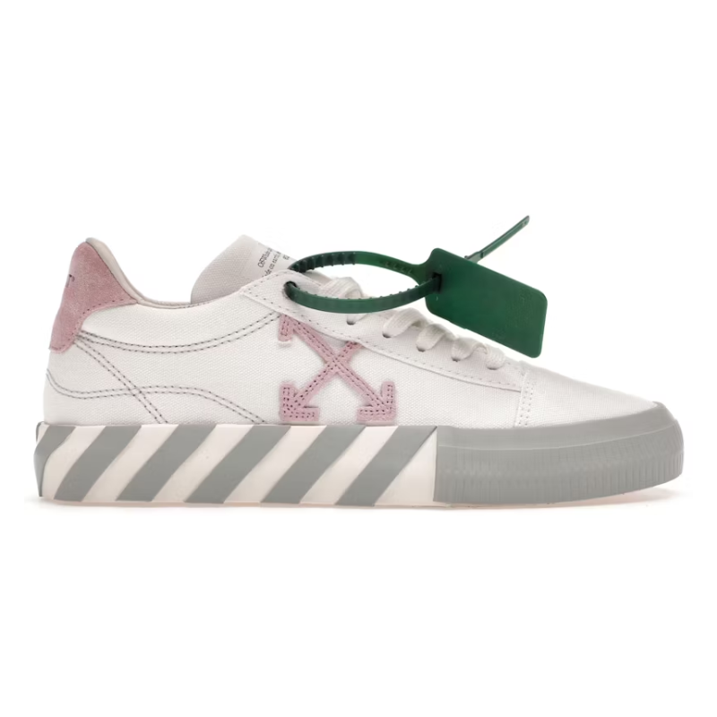Blac1234@-33.png Be Right Back Sneaker Vulc Low Canvas - White Light Pink Grey - Image 1