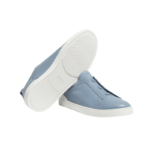 LIGHT BLUE TRIPLE STITCH™ SECONDSKIN SNEAKERS Light Blue - Image 5