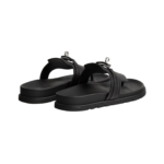 Hermès Empire Sandal Black Kelly Buckle - Image 3