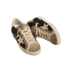Golden Goose in black glitter with cream star and suede inserts(Women's) - Image 3