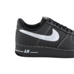 Air Force 1 07 Trainers Black Wolf Grey Black Black - Image 2