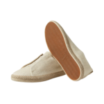 Hermes Triple Stitch™ Espadrilles - Off White Linen Blend and Leather - Image 3