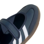 Adidas Samba Jane Shoes Crew Navy / Cloud White / Gold Metallic - Image 6