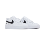 supreme x air force 1 low box logo white black - Image 4