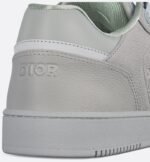 Dior B27 Uptown Low-Top Sneaker Gray Grained Calfskin and Gray Dior Gravity Leather - Image 4