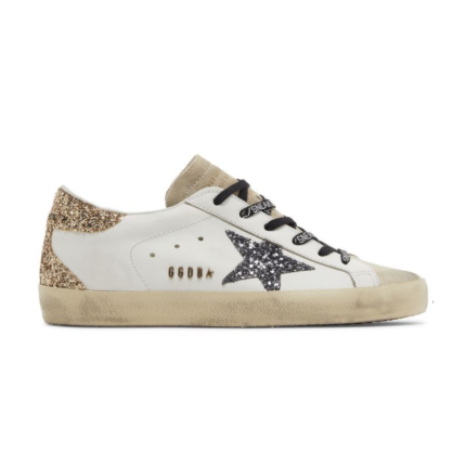 Golden Goose Superstar Optic White Seedpearl Glitter (Women's)