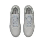 Dior B27 Uptown Low-Top Sneaker Gray Grained Calfskin and Gray Dior Gravity Leather - Image 3