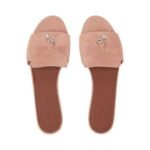 Loropiana Summer Charms Sandal Suede Goatskin Precious Rose - Image 3