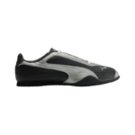 Puma Wmns Bella V2 Leather 'Black Aged Silver' sneaker. 