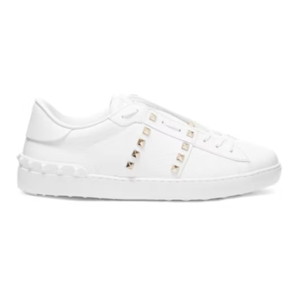 Valentino Rockstud Untitled – White Gold