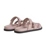 Hermes Chypre Sandal – Pink Suede - Image 3
