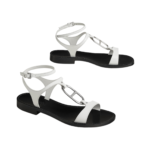 Hermès Marinella sandal 'Blanc' - Image 2