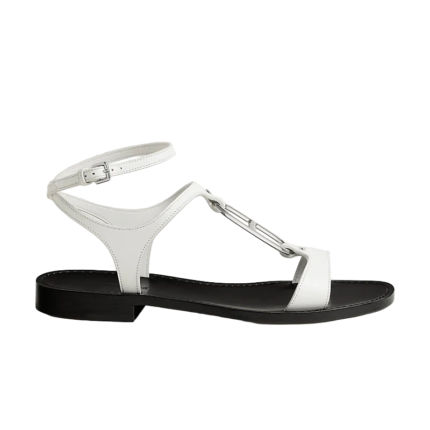 Hermès Marinella sandal 'Blanc'