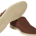 Loro Piana Summer Walk Loafer Suede Corteccia Brown - Image 4