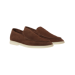 Loro Piana Summer Walk Loafer Suede Corteccia Brown - Image 2